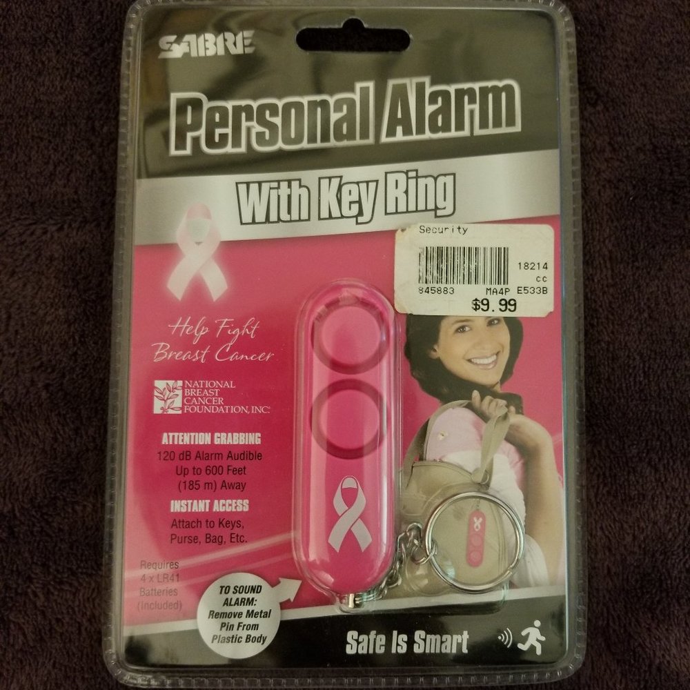 Personal Alarm with Key Ring
